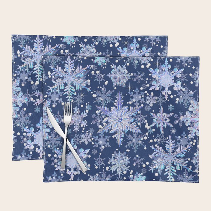 Snowflakes #3 Placemat Gallery Image 1