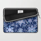 Snowflakes #3 Laptop Sleeve Gallery Image 2