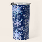 Snowflakes #3 Travel Mug Gallery Image 3