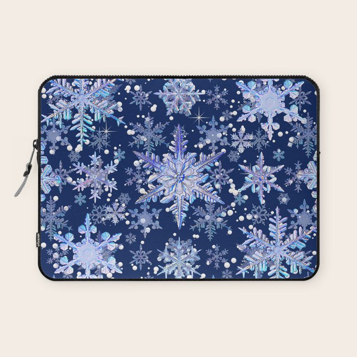 Snowflakes #3 Laptop Sleeve Gallery Image 1