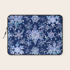 Snowflakes #3 Laptop Sleeve Gallery Image 1