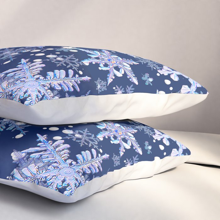Snowflakes #3 Pillow Sham Gallery Image 3