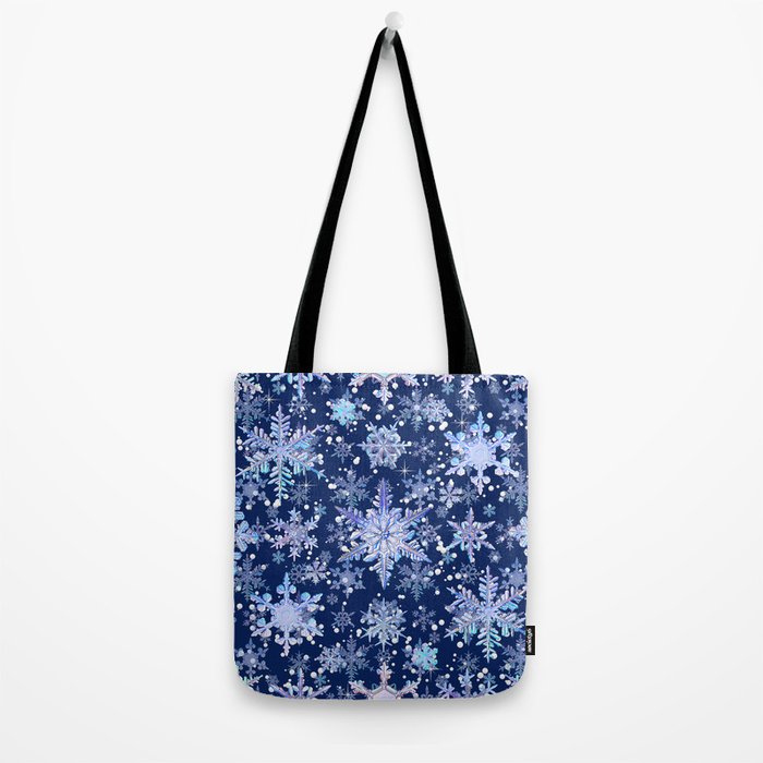 Snowflakes #3 Tote Bag Gallery Image 2