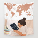 Good Read 03 Wall Tapestry Gallery Image 4