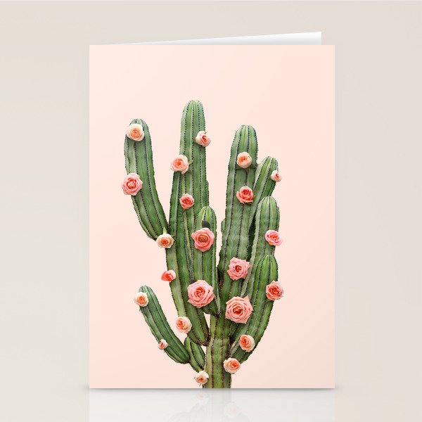 CACTUS AND ROSES Stationery Card Gallery Image 2