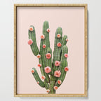 CACTUS AND ROSES Serving Tray Gallery Image 1