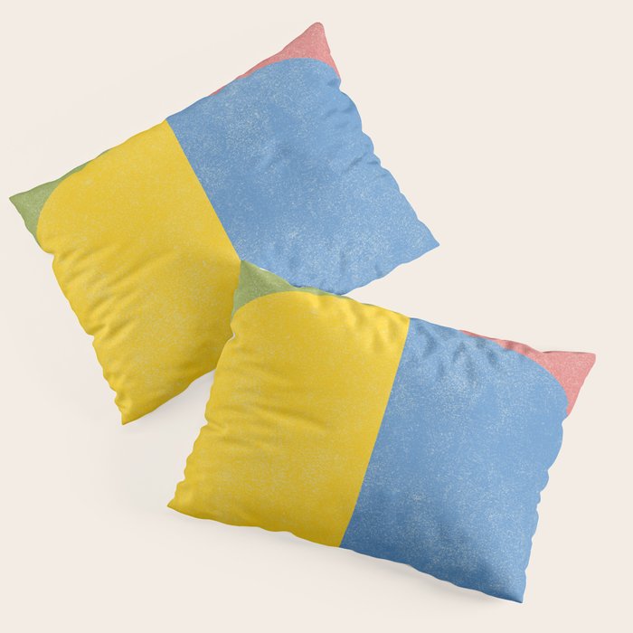 Retro Shapes Pillow Sham Gallery Image 3