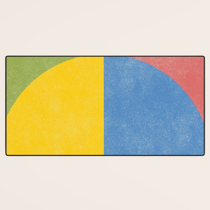 Retro Shapes Desk Mat Gallery Image 3