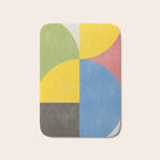 Retro Shapes Bath Mat Gallery Image 1
