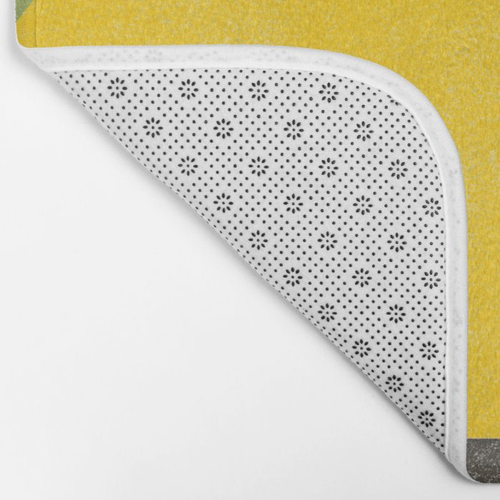 Retro Shapes Bath Mat Gallery Image 2