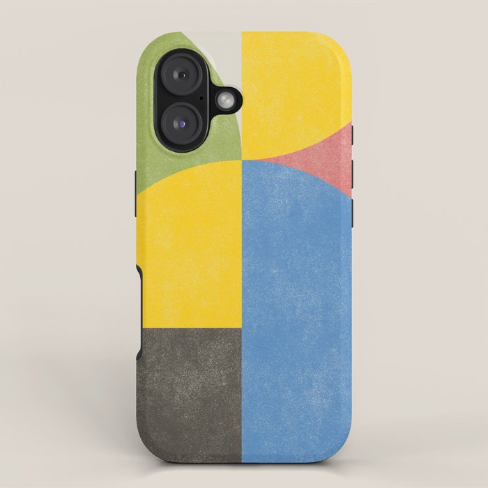 Retro Shapes iPhone Case Gallery Image 1
