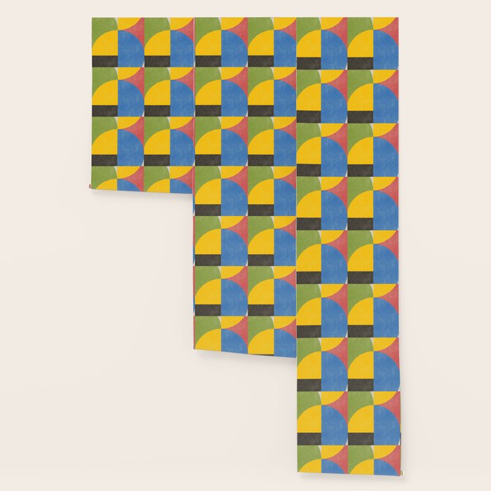 Retro Shapes Wallpaper Gallery Image 3