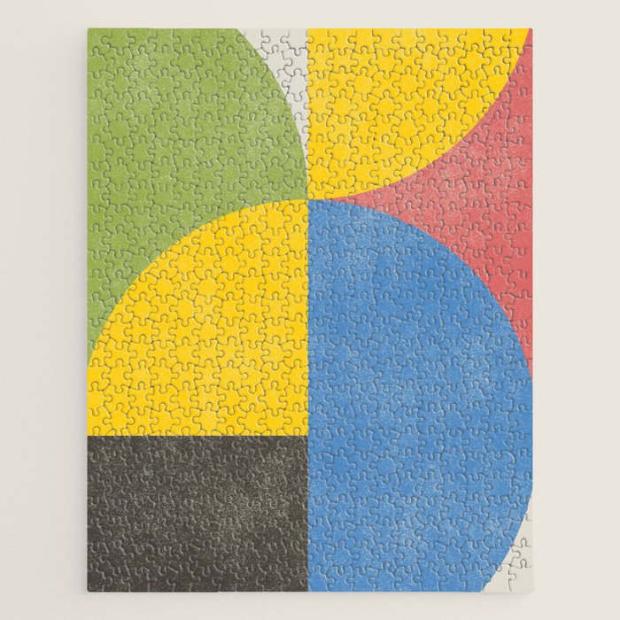 Retro Shapes Jigsaw Puzzle Gallery Image 1