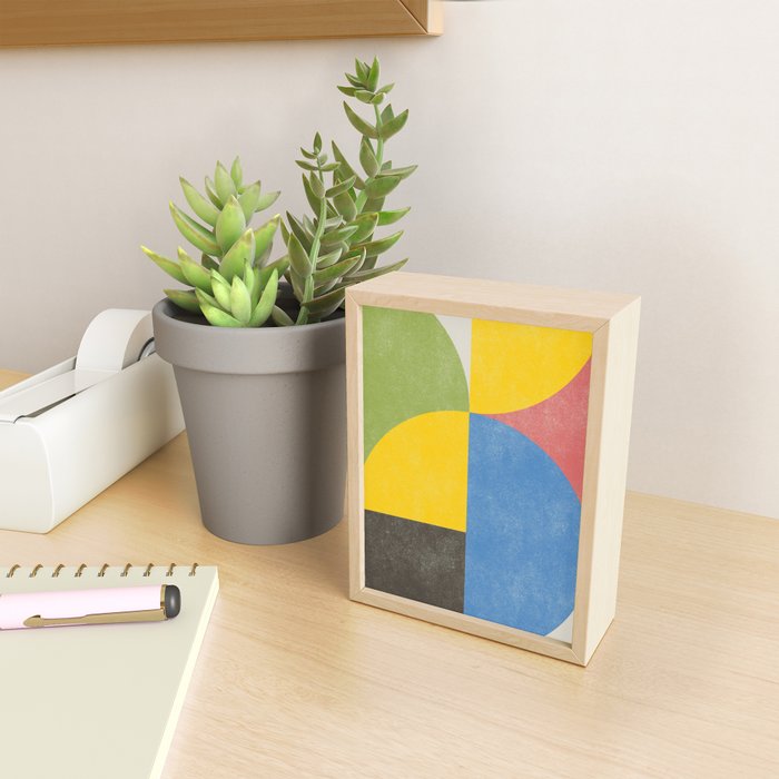 Retro Shapes Mini Art Print Gallery Image 2