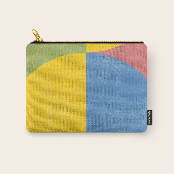 Retro Shapes Carry All Pouch Gallery Image 1