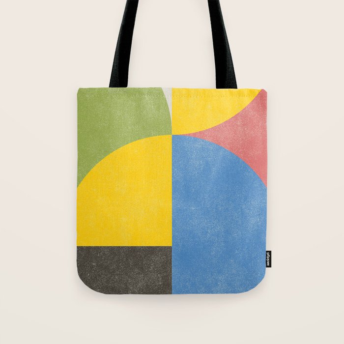 Retro Shapes Tote Bag Gallery Image 1
