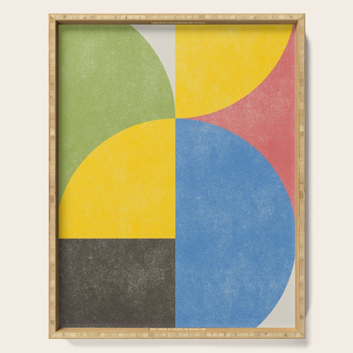 Retro Shapes Serving Tray Gallery Image 1