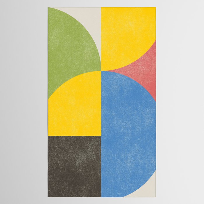 Retro Shapes Tablecloth Gallery Image 2
