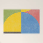 Retro Shapes Welcome Mat Gallery Image 1