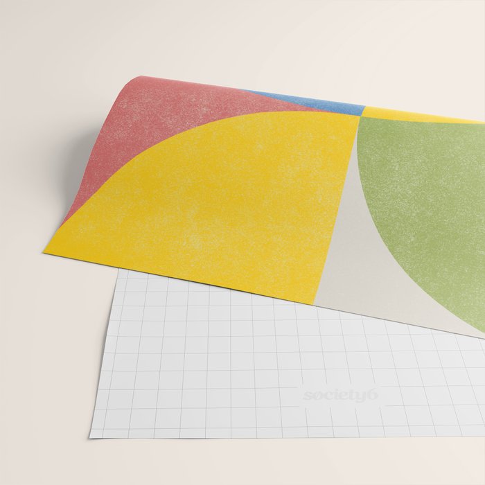 Retro Shapes Wrapping Paper Gallery Image 2
