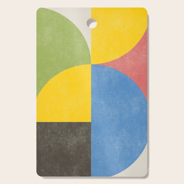 Retro Shapes Cutting Board Gallery Image 1
