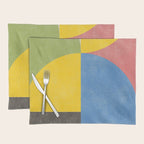 Retro Shapes Placemat Gallery Image 1