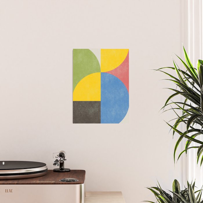 Retro Shapes Poster Gallery Image 2