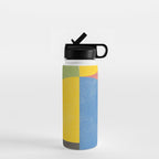 Retro Shapes Water Bottle Gallery Image 1