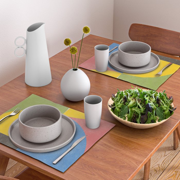 Retro Shapes Placemat Gallery Image 2