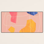 Minimal Abstract Shapes 90 Desk Mat Gallery Image 3