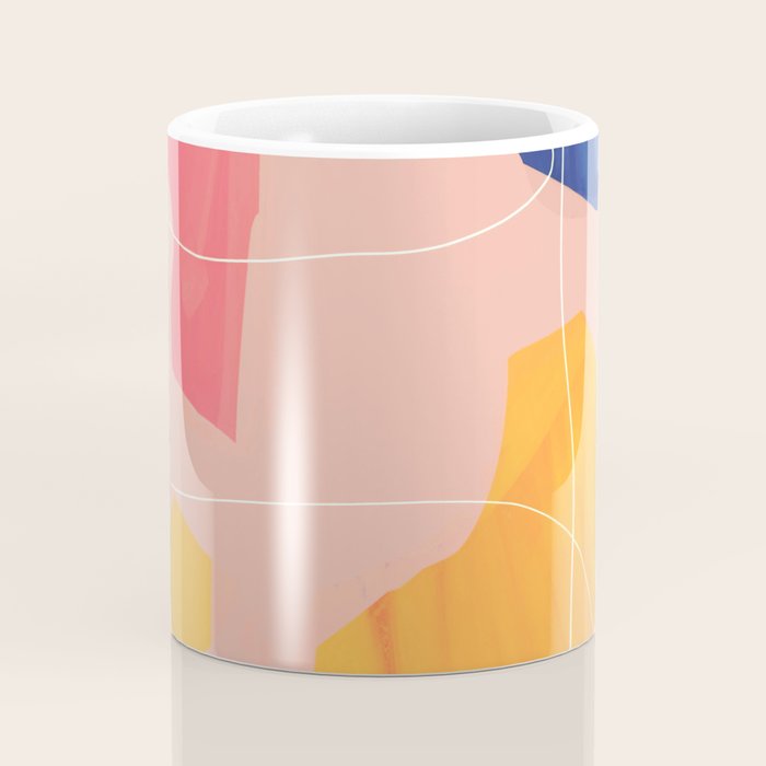 Minimal Abstract Shapes 90 Coffee Mug Gallery Image 4