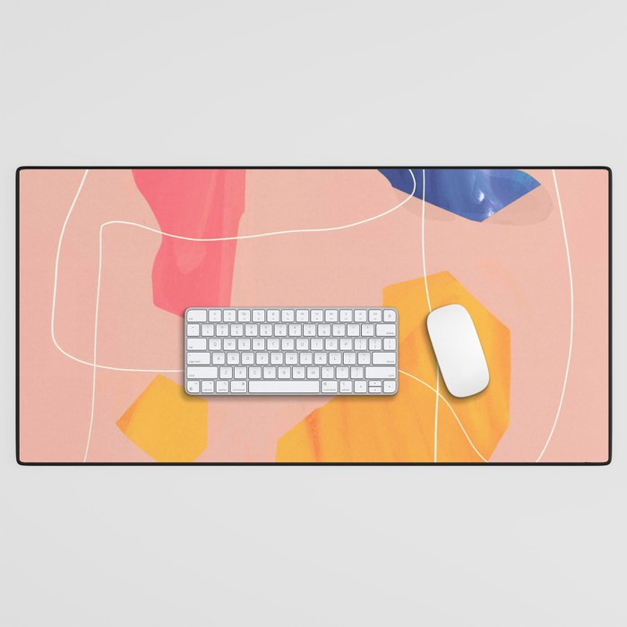 Minimal Abstract Shapes 90 Desk Mat Gallery Image 1
