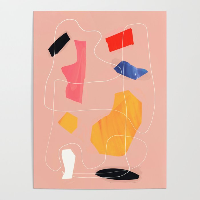Minimal Abstract Shapes 90 Poster Gallery Image 4