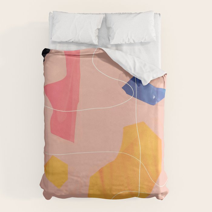 Minimal Abstract Shapes 90 Duvet Cover Gallery Image 6