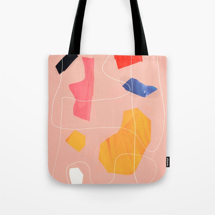 Minimal Abstract Shapes 90 Tote Bag Gallery Image 1