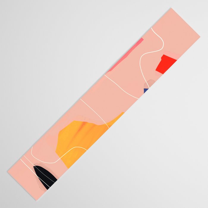 Minimal Abstract Shapes 90 Table Runner Gallery Image 3