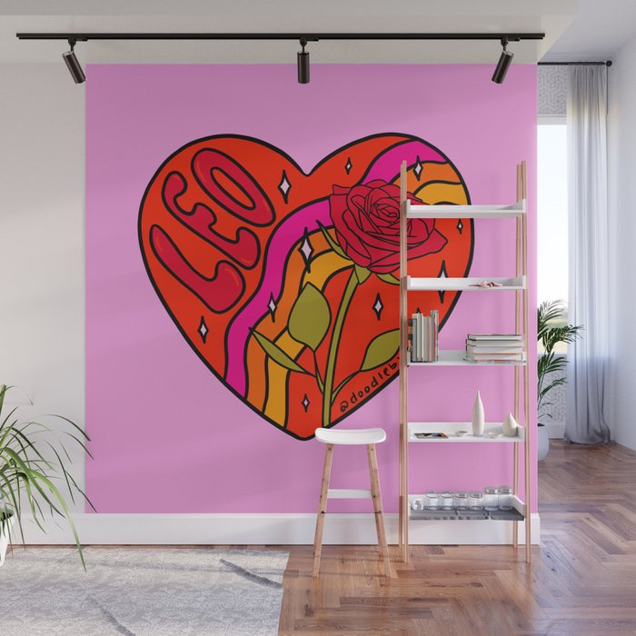 Leo Valentine Wall Mural Gallery Image 1