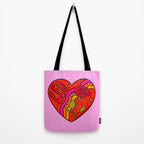 Leo Valentine Tote Bag Gallery Image 2
