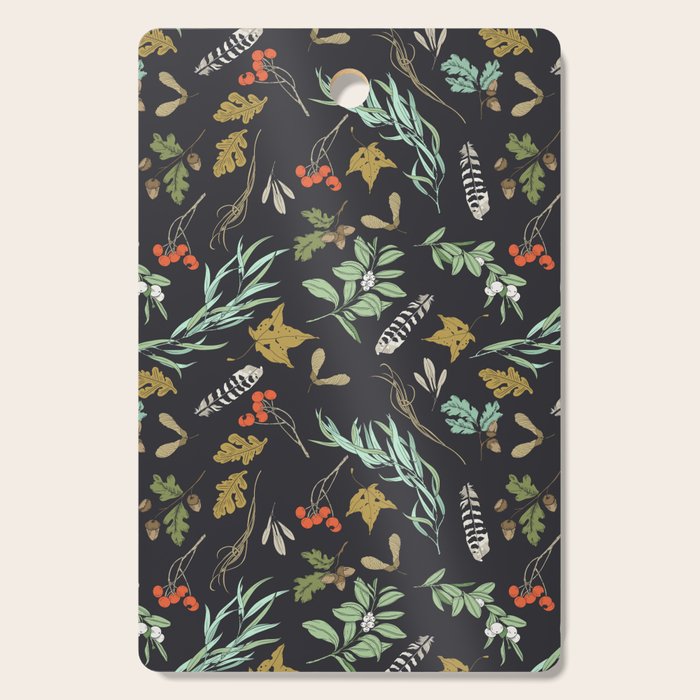 Boho vintage nature Cutting Board Gallery Image 1