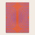 LISBOA, deep orange & plum Notebook Gallery Image 4