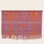 LISBOA, deep orange & plum Wall Hanging Gallery Image 1