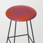 LISBOA, deep orange & plum Stool Gallery Image 2