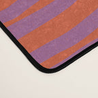 LISBOA, deep orange & plum Desk Mat Gallery Image 4