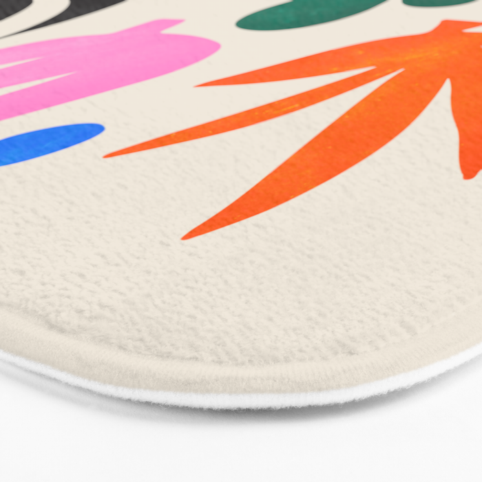 Paper Garden: Matisse Cutouts 01 Bath Mat Gallery Image 3
