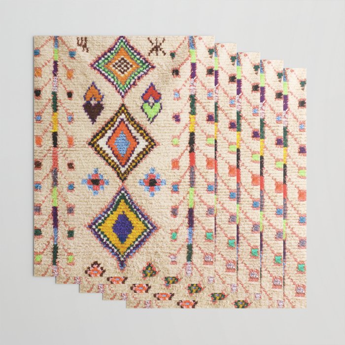 N15 - Oriental Traditional Bohemian Moroccan Artwork. Wrapping Paper Gallery Image 3