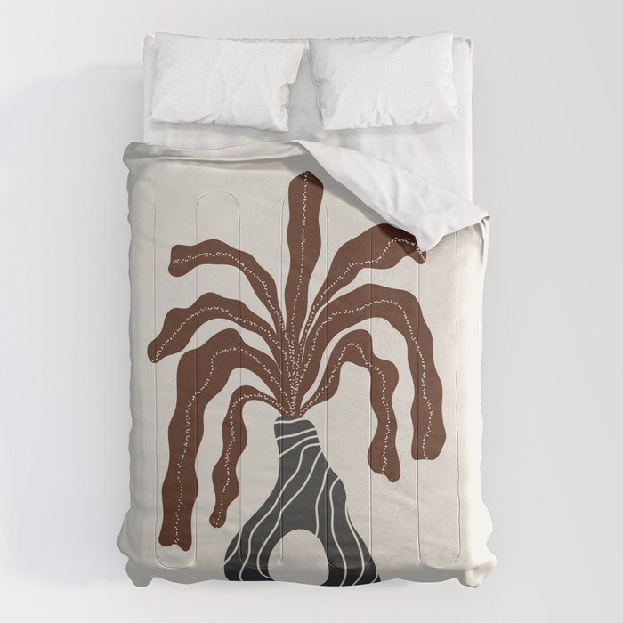 Modern Vase #1 Comforter Gallery Image 1