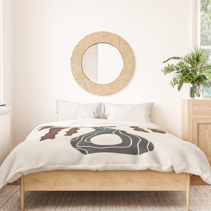 Modern Vase #1 Duvet Cover Gallery Image 3