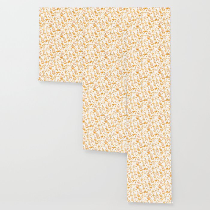 Gold Zodiac Toile Pattern Wallpaper Gallery Image 3