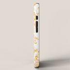Gold Zodiac Toile Pattern iPhone Case Gallery Image 2