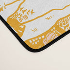 Gold Zodiac Toile Pattern Desk Mat Gallery Image 4